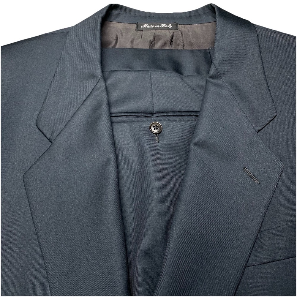 90s Pal Zileri Loro Piana Suit 2 Piece 42L (36x33 Cuffed) 2B0V Triple Pleated